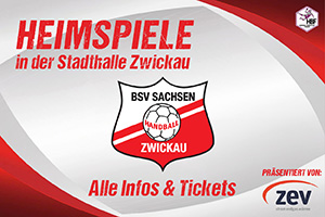 BSV Zwickau - Alle Infos zu den Heimspielen in der Stadthalle Zwickau